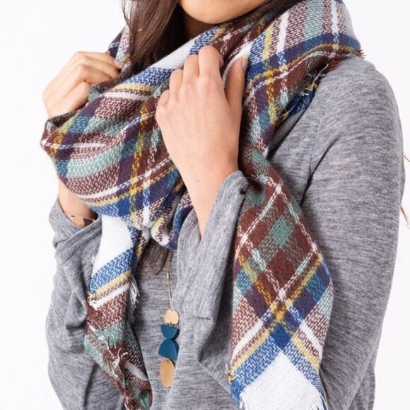 Fall Vibes Blanket Scarf - Picture 7 of 11